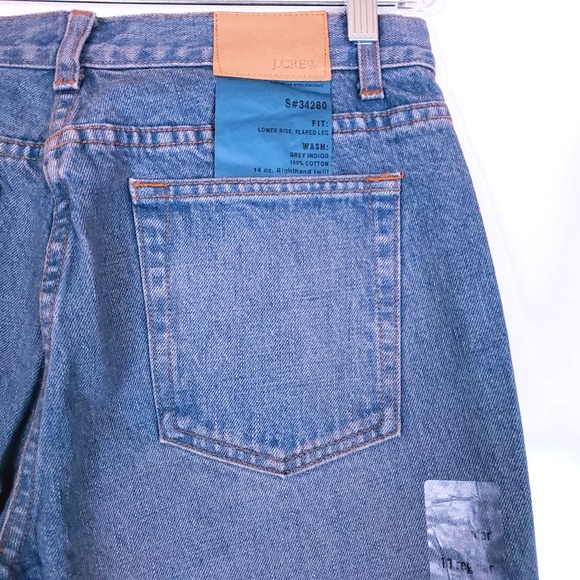 J.Crew Women Jean Hipster Flare Size 10 (32x31) - NWT - Picture 6 of 8